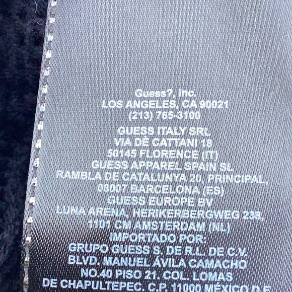 Marciano black cable sweater. Great for ‘sweata weatha’. Perfect over jeans. - Picture 9 of 13